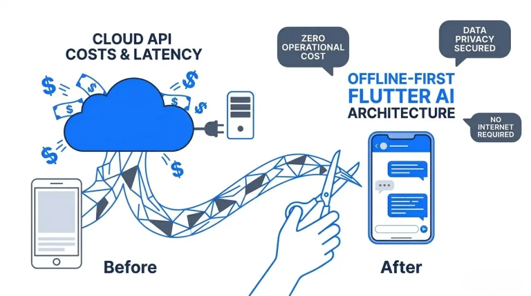 Engineering Cost Effective, Private AI with Flutter and On Device LLMs by Stacklyn Labs